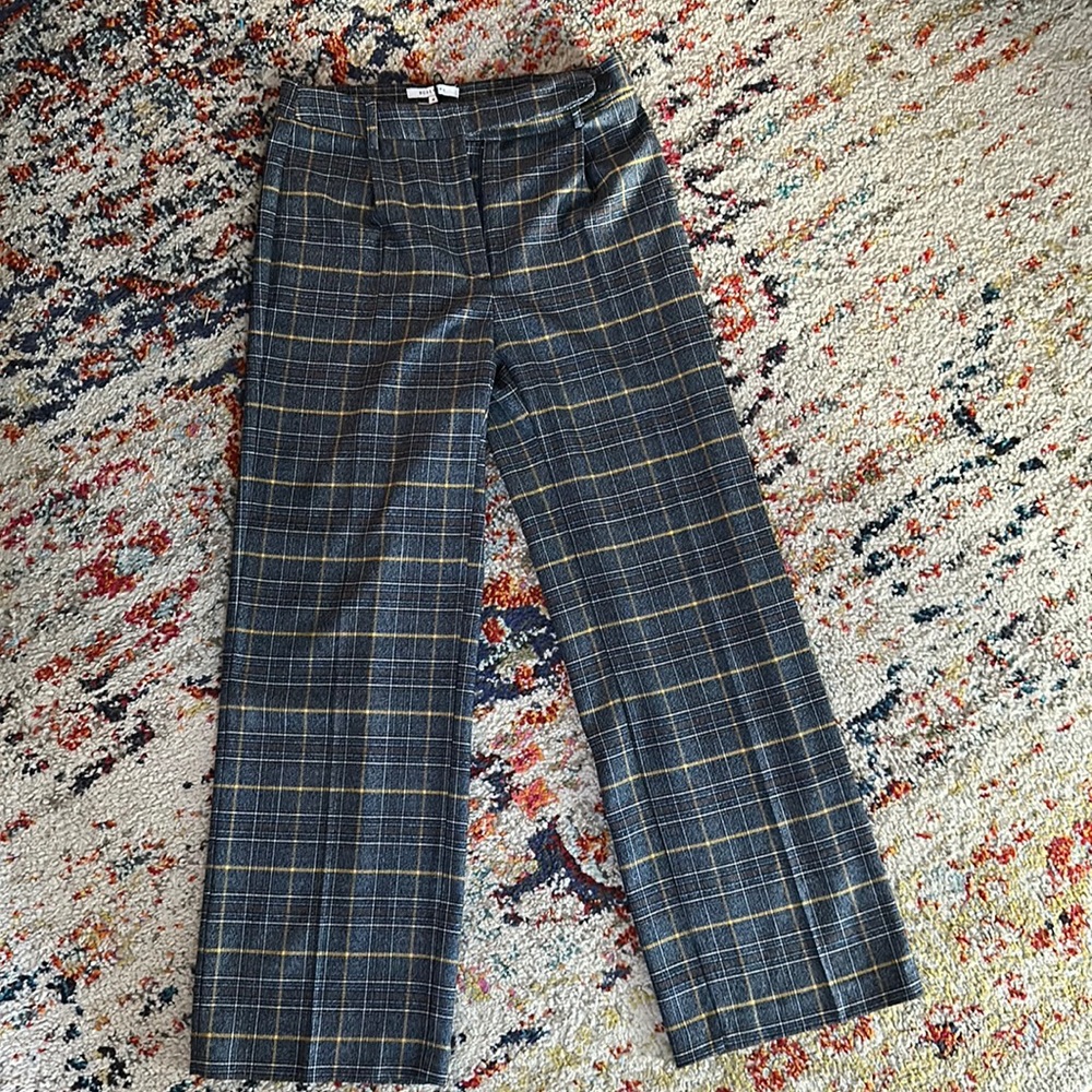 Scalpers plaid trousers / never worn